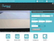 Tablet Screenshot of mousse-ruchaud.com